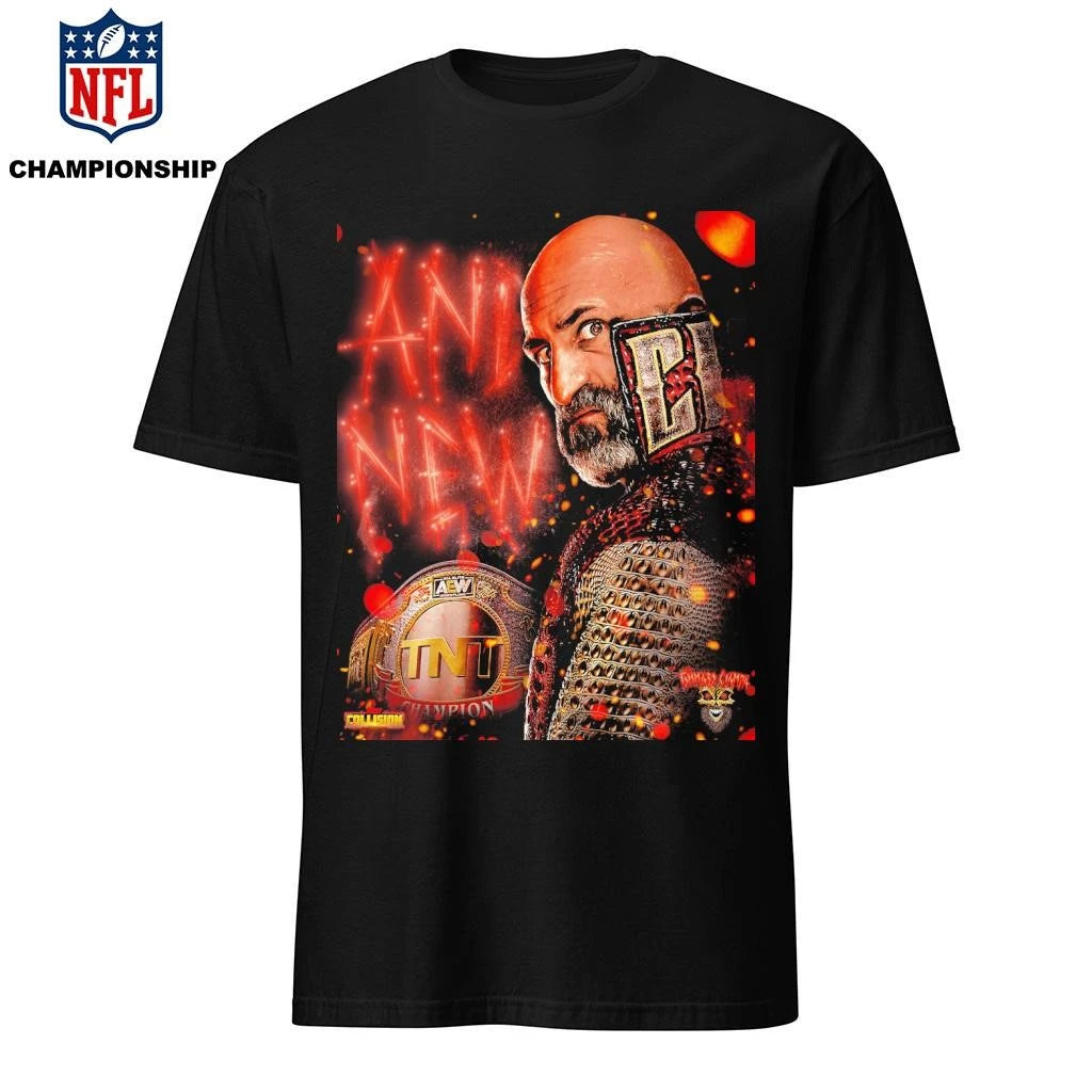 Tommaso Ciampa Psycho Killer New TNT Champion AEW Shirt