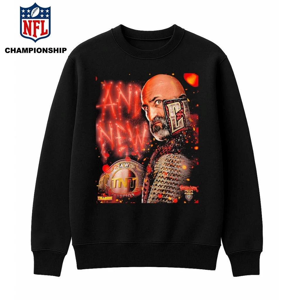 Tommaso Ciampa Psycho Killer New TNT Champion AEW Shirt