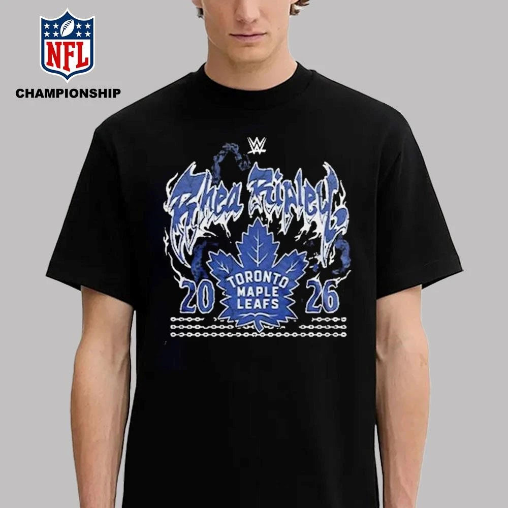 Toronto Maple Leafs 2026 Rhea Ripley MAMI Meets TML Shirt