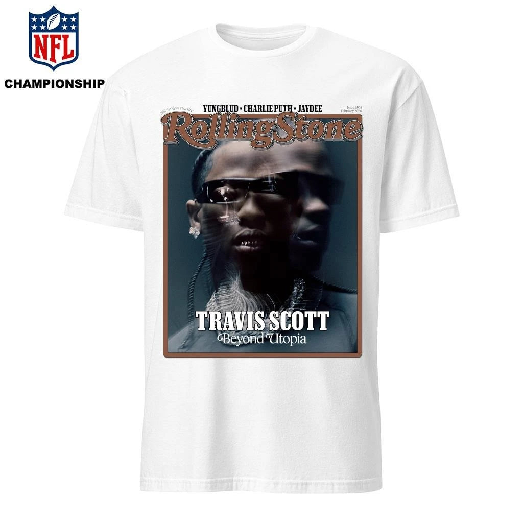 Travis Scott Graces The Cover Of Rolling Stone Magazine Beyond Utopia Issue 1408 February 2026 Shirt
