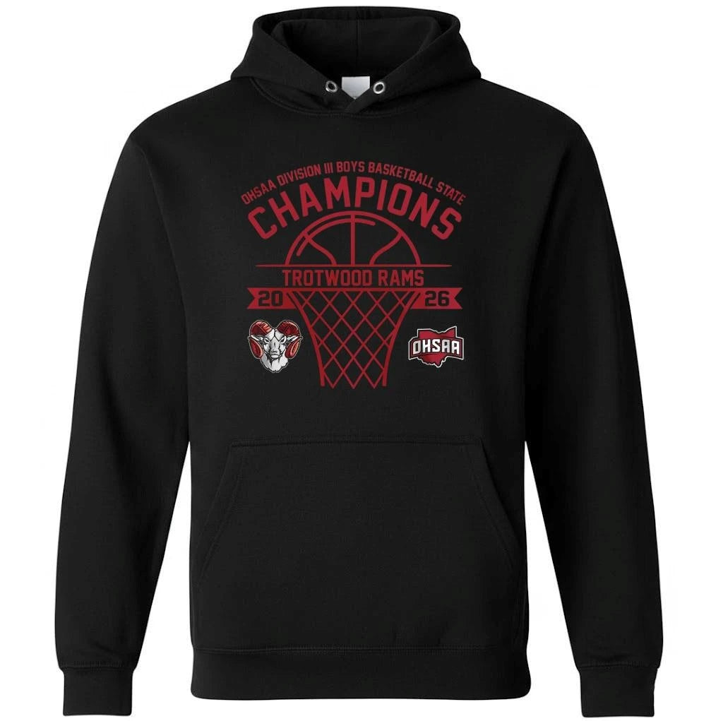 Trotwood Rams OHSAA Boys 2026 D3 State Champions Shirt