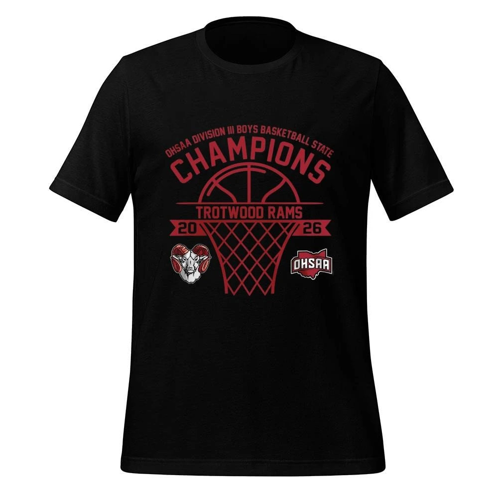 Trotwood Rams OHSAA Boys 2026 D3 State Champions Shirt