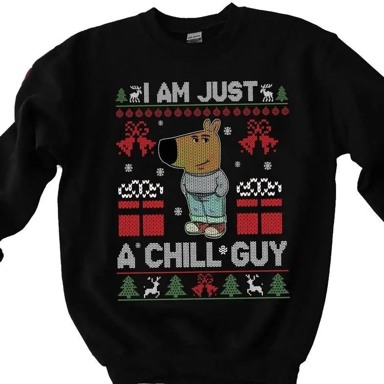 Just a Chill Guy Unisex Sweatshirt/hoodie/tshirt, Chill Guy Shirt, Funny Shirt, Chill Guy Meme Shirt, Viral Trending Meme...