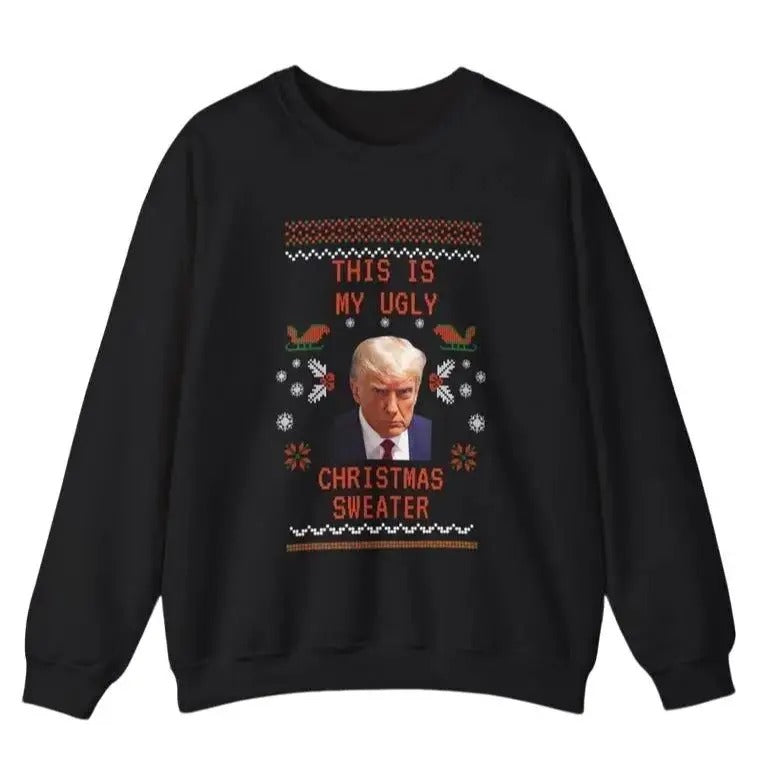Donald Trump Ugly Christmas Sweatshirt/hoodie/tshirt, Party Sweatshirt, Funny Christmas Sweater, Funny Christmas...