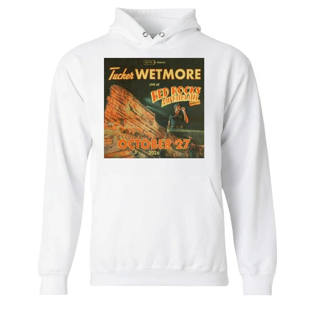 Tucker Wetmore Red Rock Amphitheatre 2026 Morrison CO October 27th Shirt