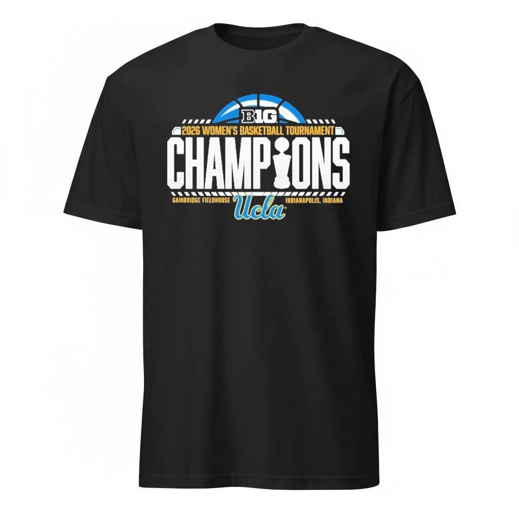 UCLA Bruins 2026 Big Ten Women’s Basketball Tournament Champions Shirt