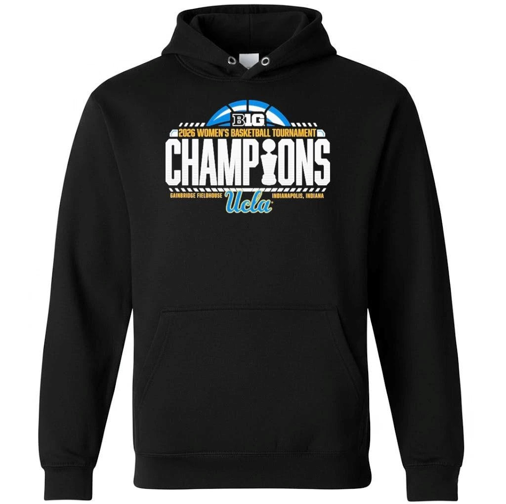 UCLA Bruins 2026 Big Ten Women’s Basketball Tournament Champions Shirt