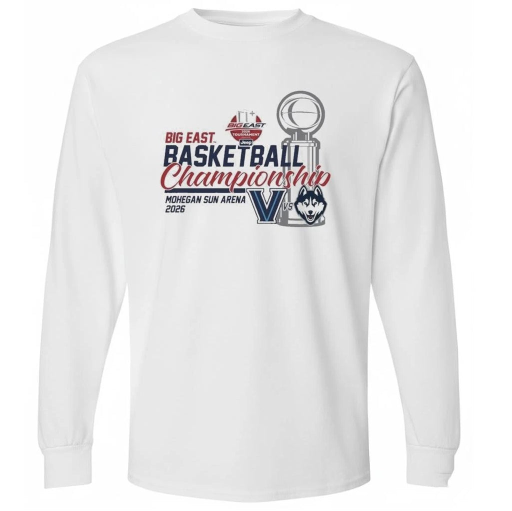 UConn Huskies Champions Big East Conference Tournament Championship 2026 Shirt