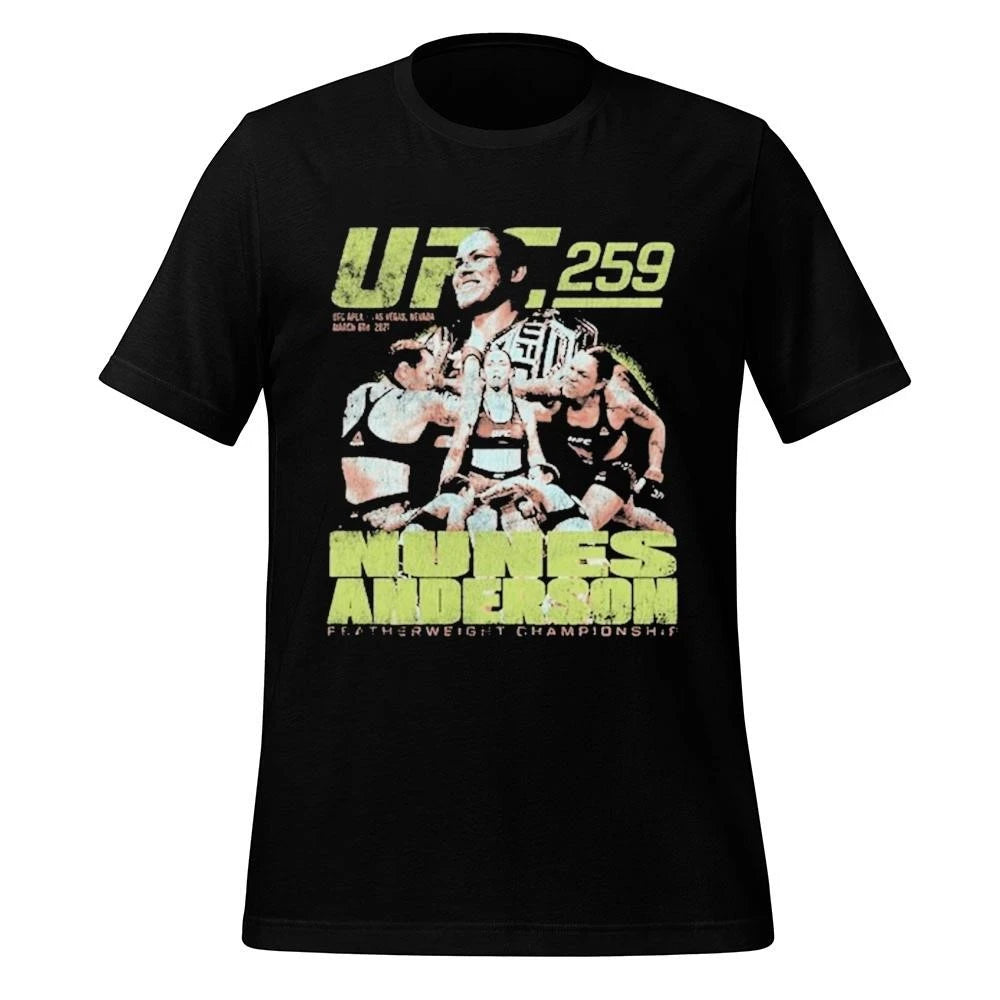 Ufc 259 Nunes Vs Anderson Featherweight Championship Shirt