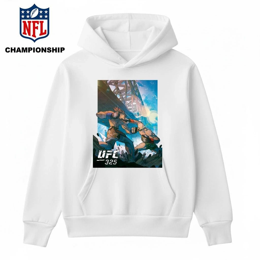 UFC 325 Volkanovski Vs Lopes 2 Artist Series Comic Style Art Poster Shirt