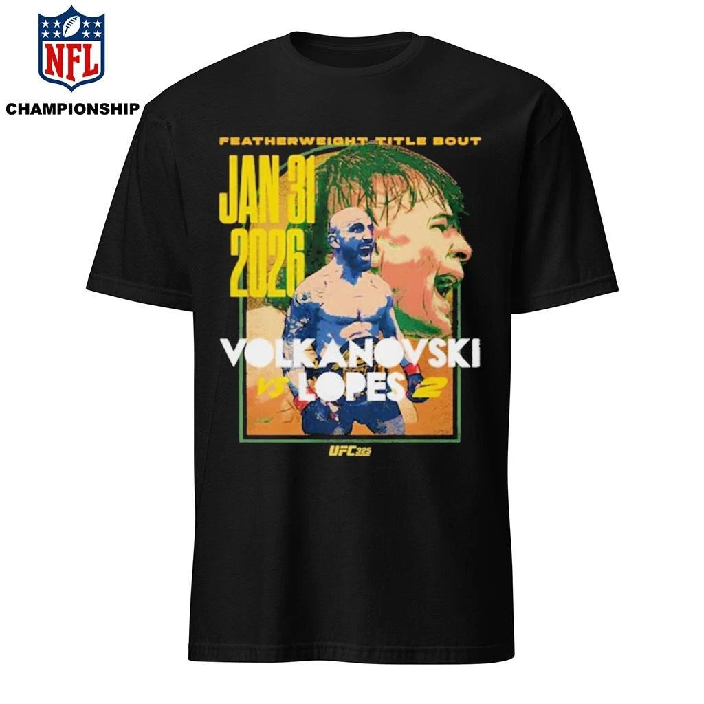 UFC 325 Volkanovski Vs. Lopes 2 Shirt