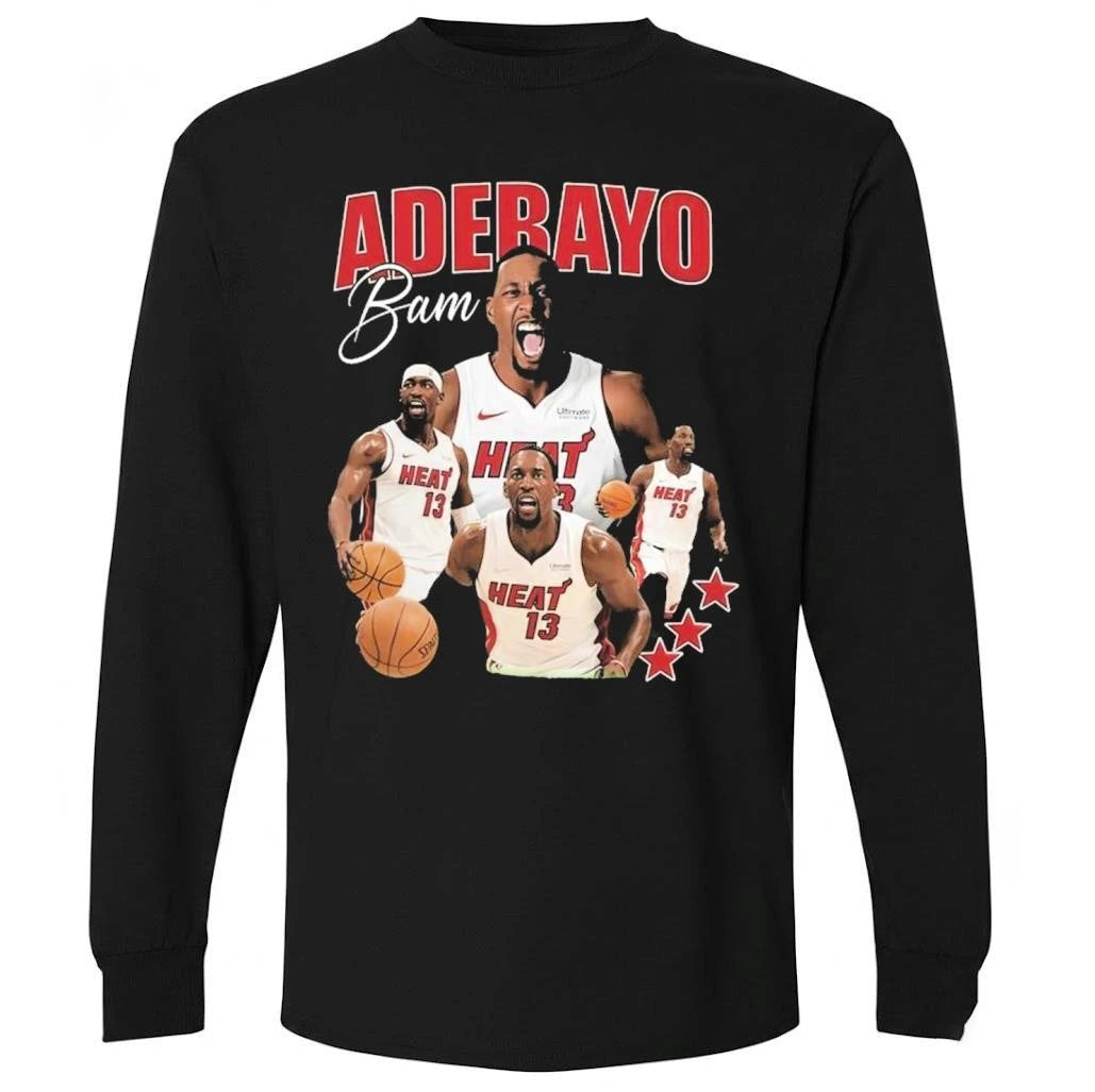Ultimate Bam Adebayo Miami Basketball Vintage Bootleg Shirt