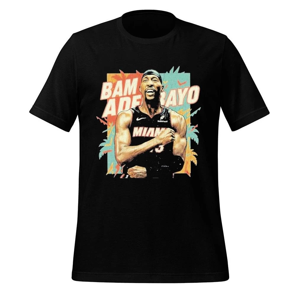 Ultimate Bam Adebayo Miami Basketball Vintage Graphic Shirt