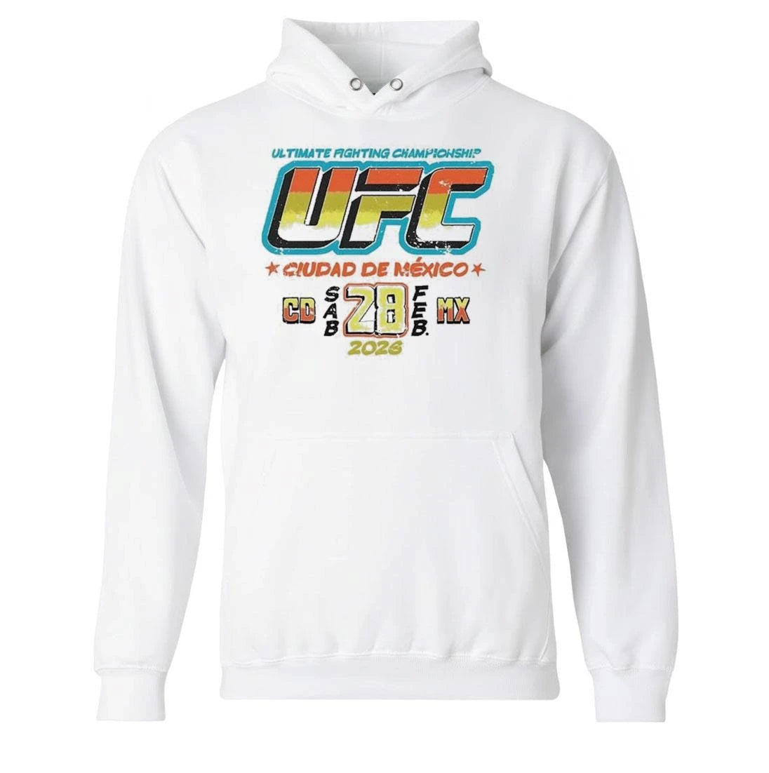 Ultimate Fighting Championship Ciudad De Mexico 2026 Shirt
