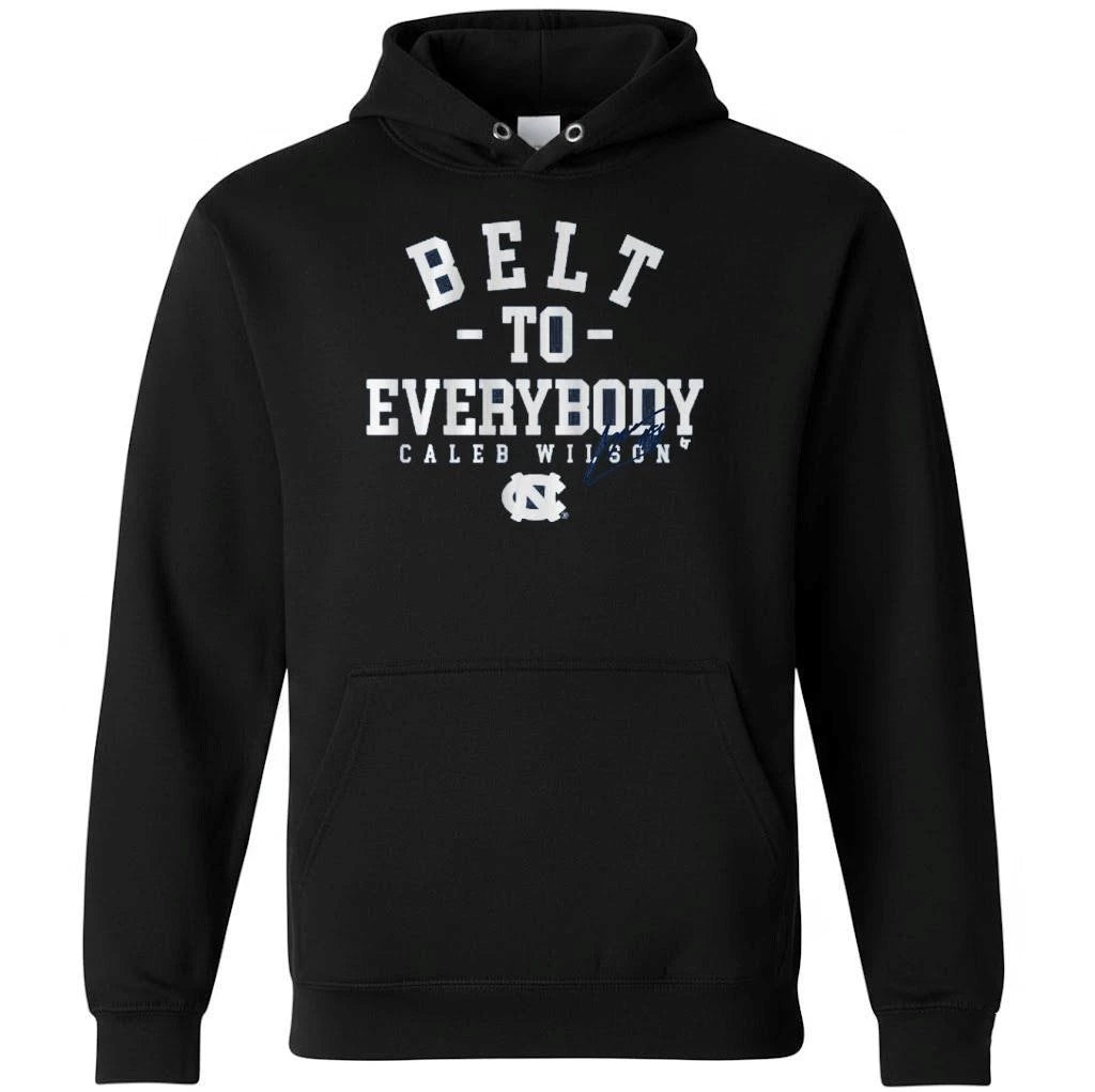 UNC Basketball Caleb Wilson Belt To Everybody Shirt
