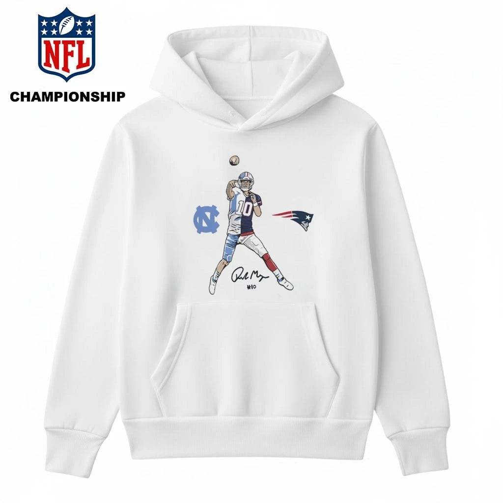 UNC Football Drake Maye Pro Pose Legend Shirt