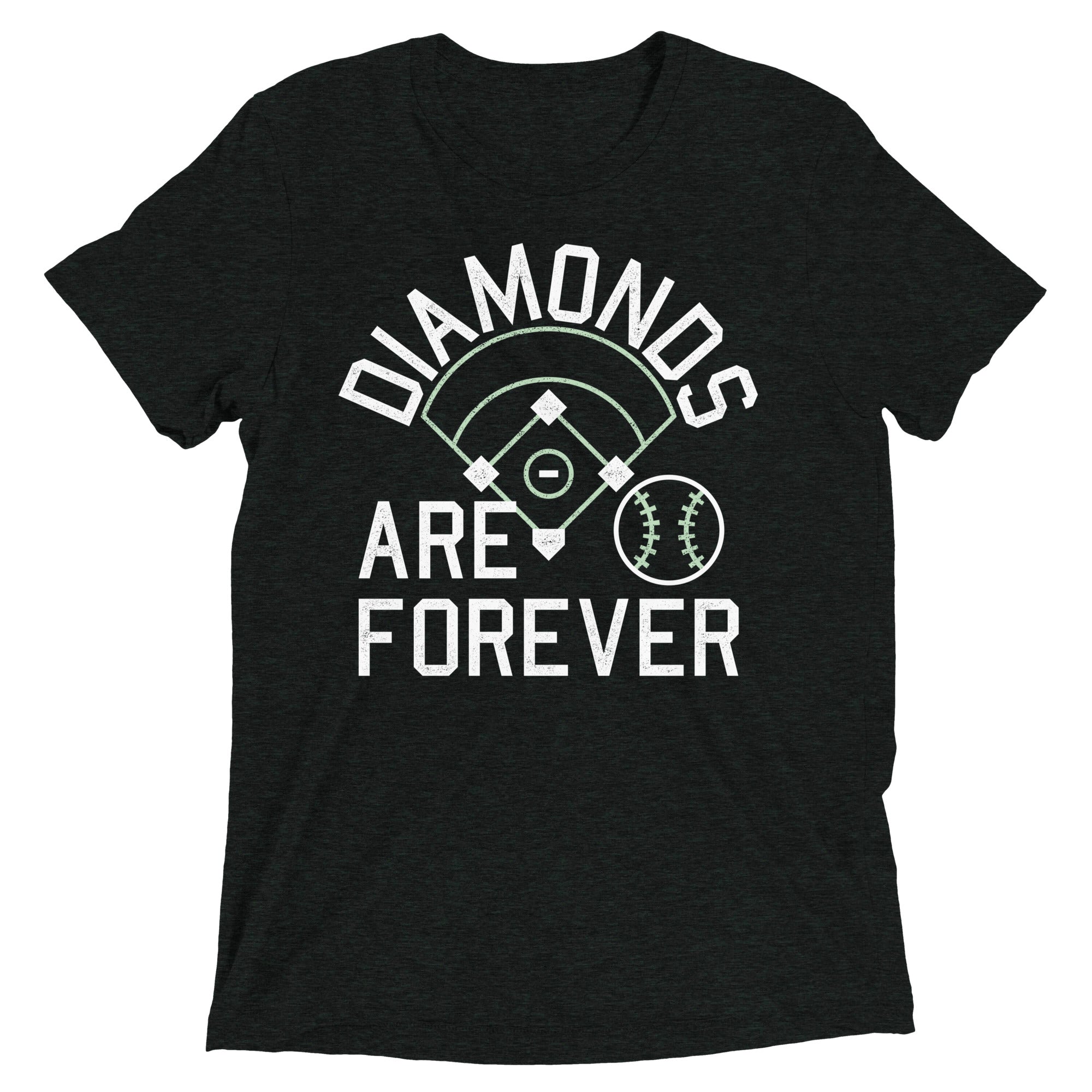 Diamonds Are Forever Men's Tri-Blend Tee