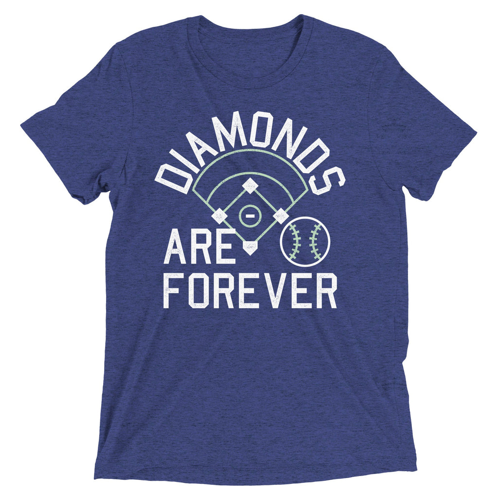Diamonds Are Forever Men's Tri-Blend Tee