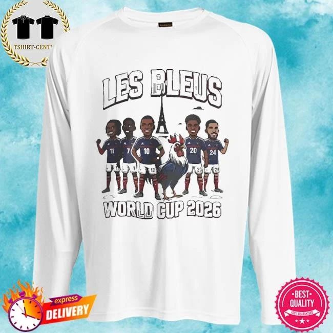 Les Bleus France Soccer National Team World Cup 2026 Shirt