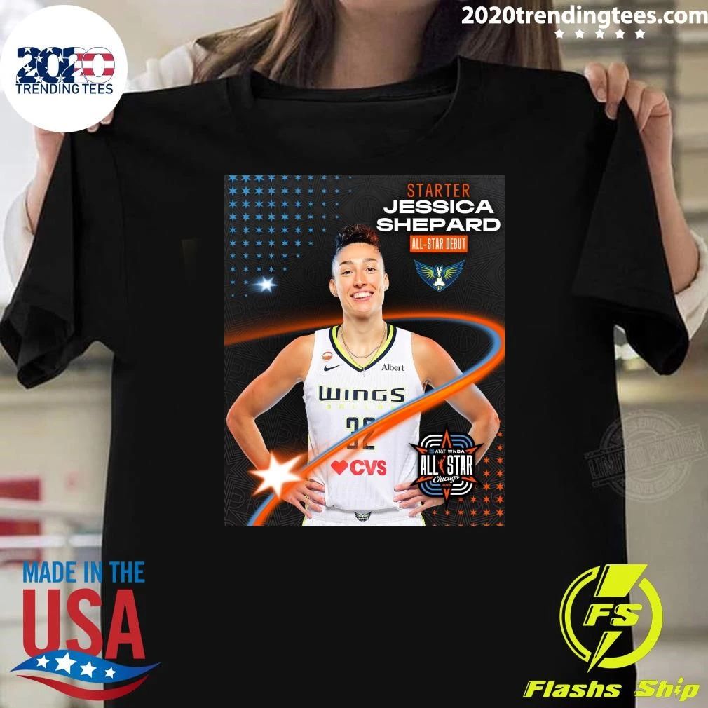 Starter Jessica Shepard Your Official 2026 AT&T WNBA All-Star Starters Shirt