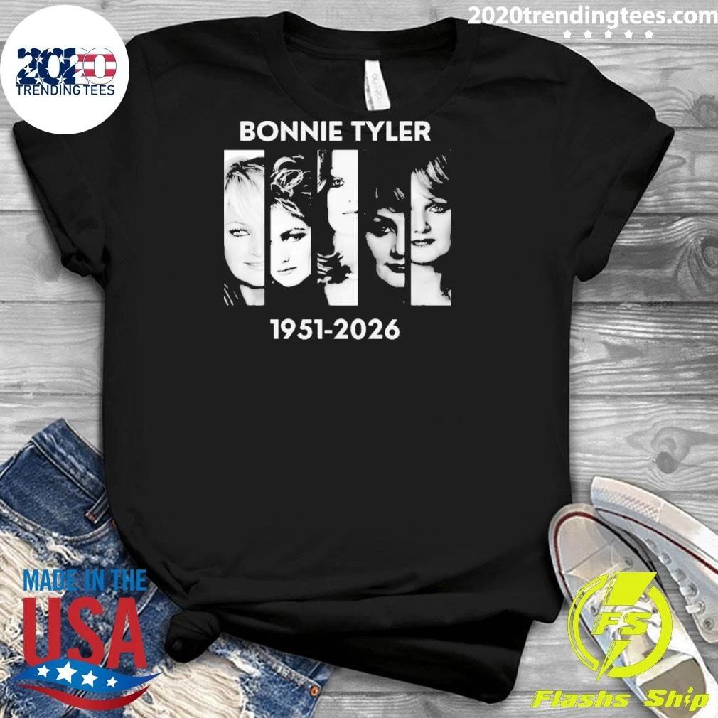 Bonnie Tyler 1951-2026 In Loving Memory Shirt