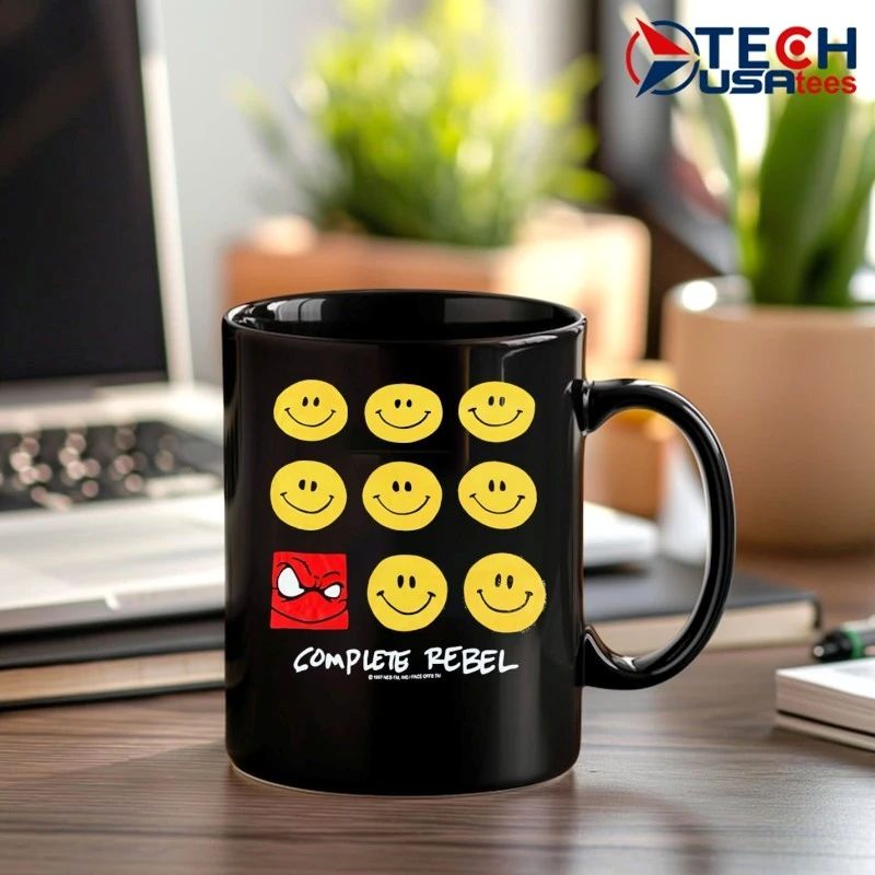 Complete Rebel smile emoji shirt