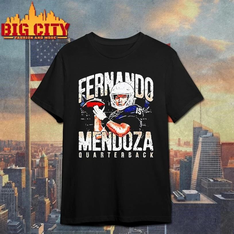Fernando Mendoza Quarterback Cal Golden Bears Football Shirt