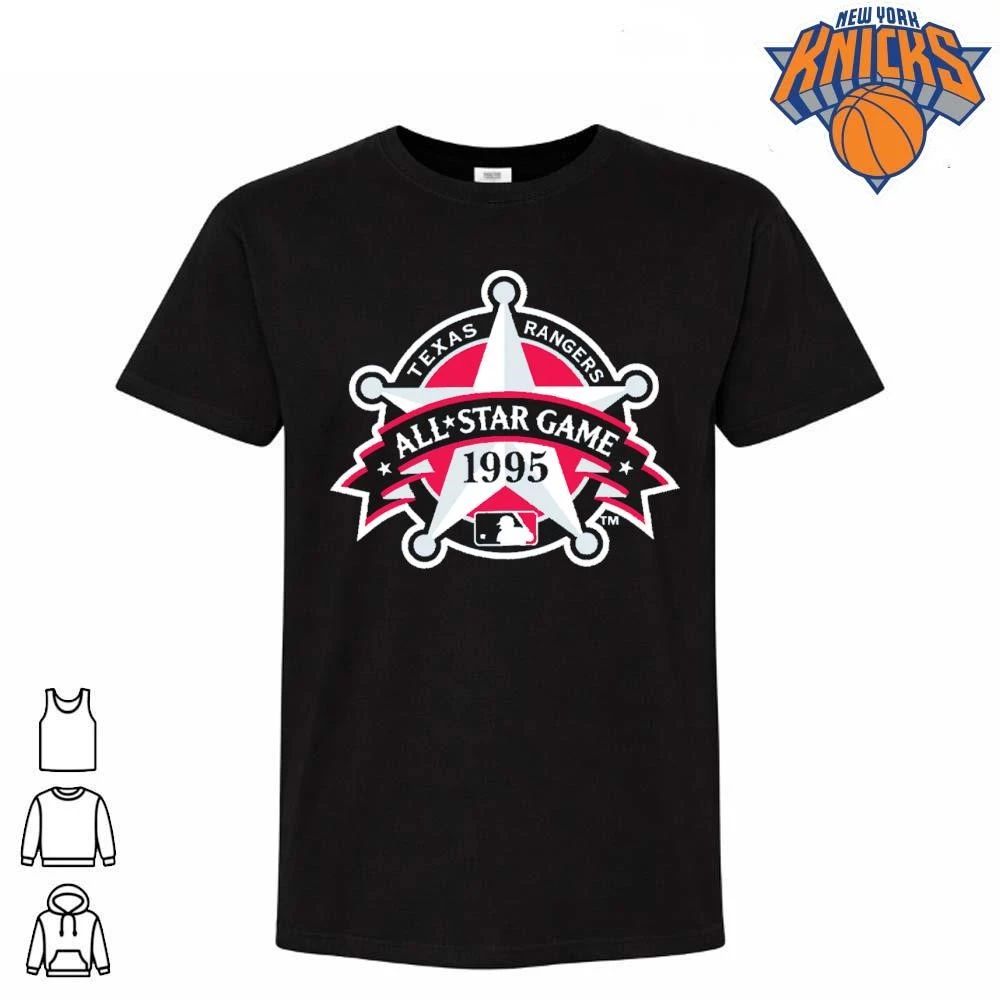 Vintage 1995 Texas Rangers MLB All Star Game Baseball Fan Graphic Shirt