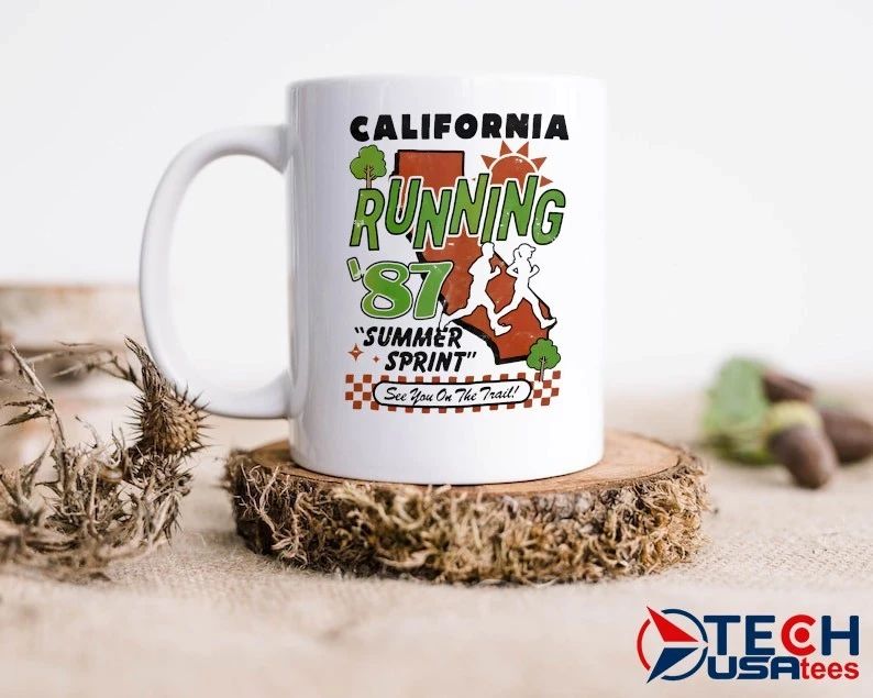 California Running ’87 Summer Sprint see you on the trail shirt