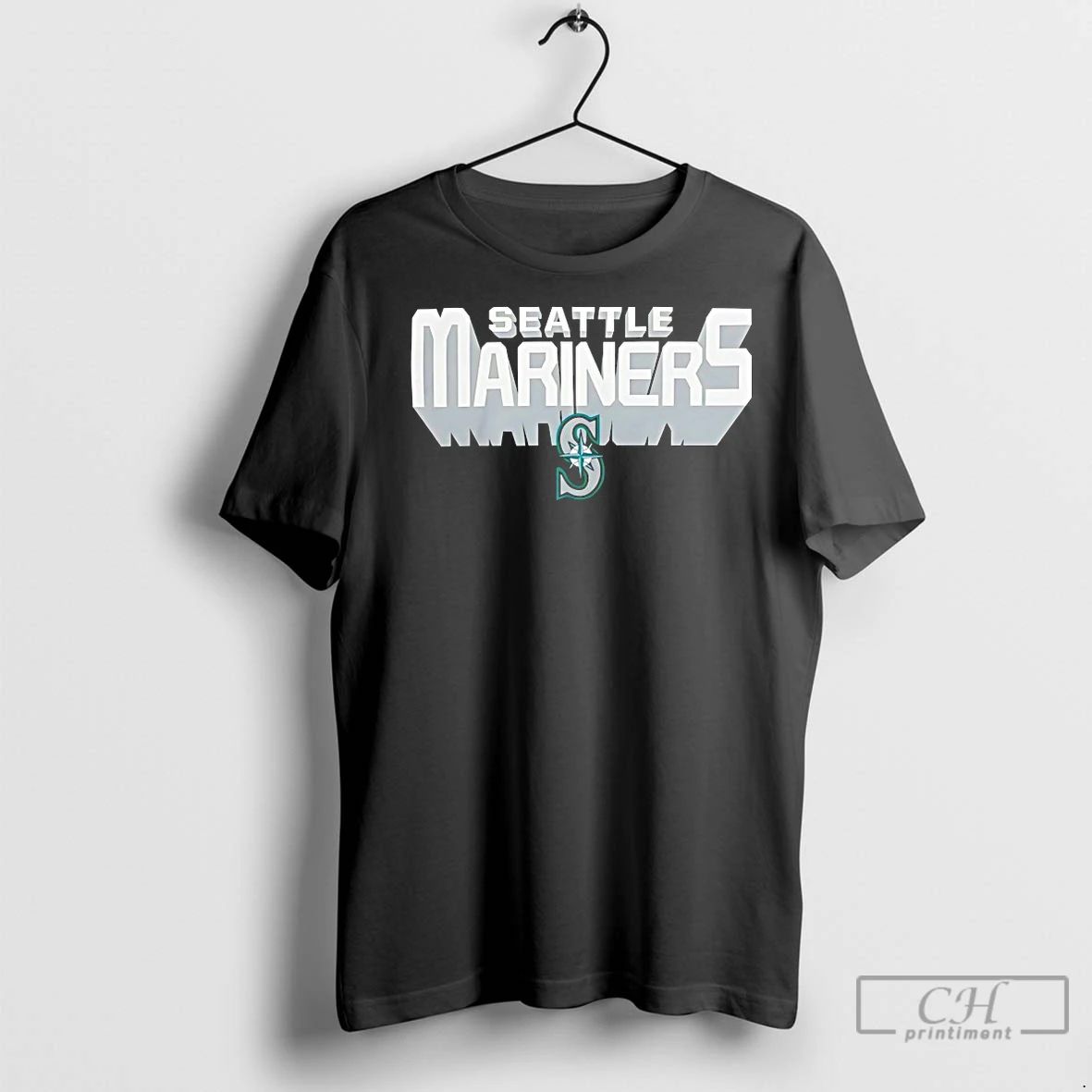 Classic Seattle Mariners Relay Retro 3d