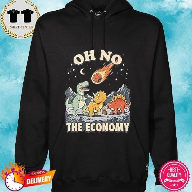 Oh No The Economy Dinosaur T Shirt