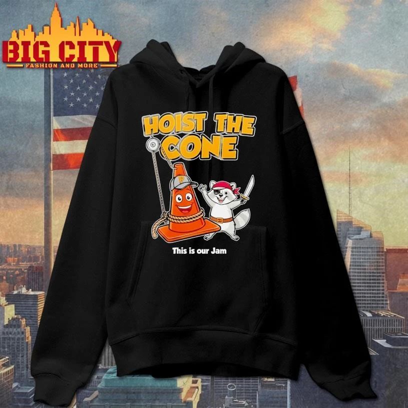 Raccoon Hoist Pittsburgh Pirates The Cone This Is Our Jam Shirt