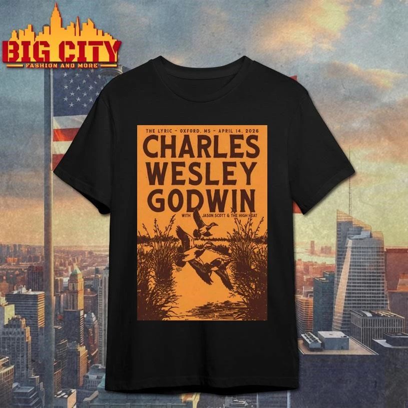 Charles Wesley Godwin Oxford MS 4-14-2026 Poster Shirt