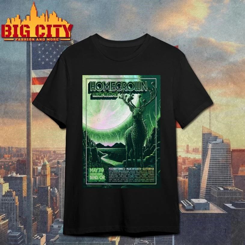 Homegrown Music Festival Bend OR 5-7-5-9-2026 Poster Shirt