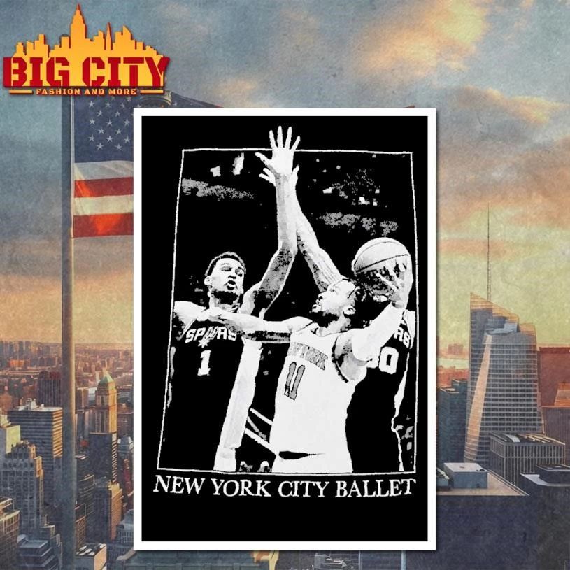 Jalen Brunson Victor Wembanyama New York City Ballet NBA Basketball Shirt