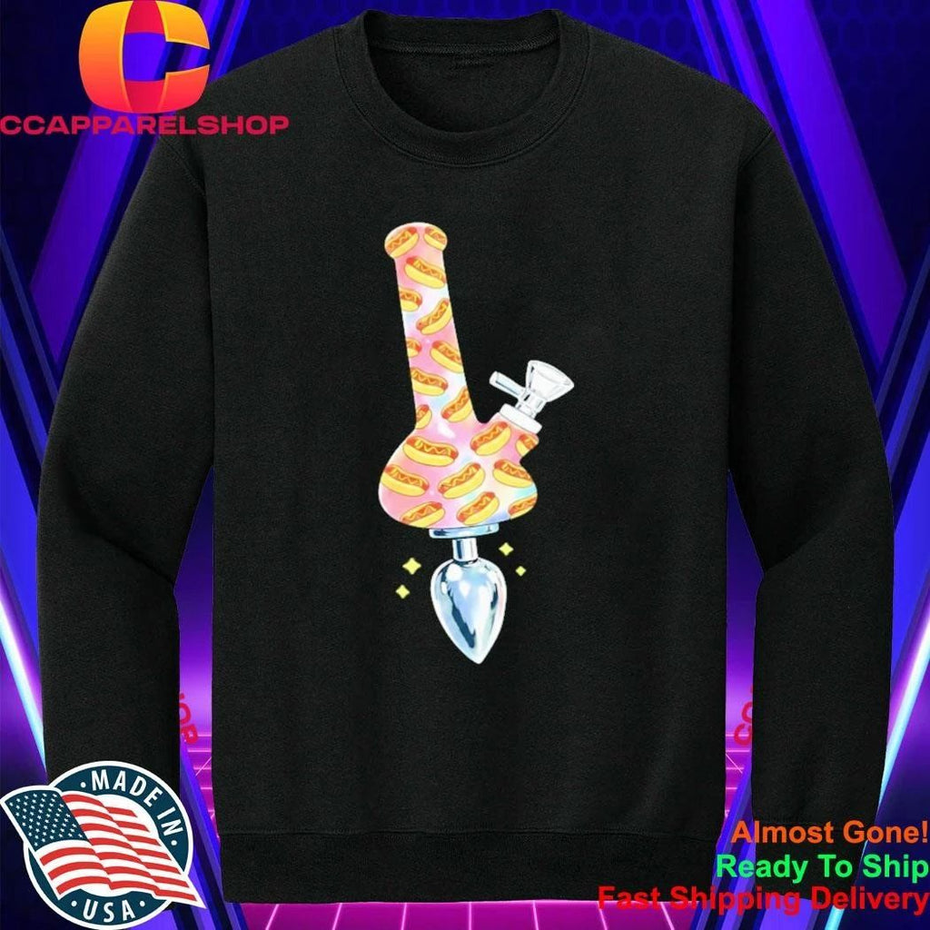 Hotdog Bong Buttplug Shirt