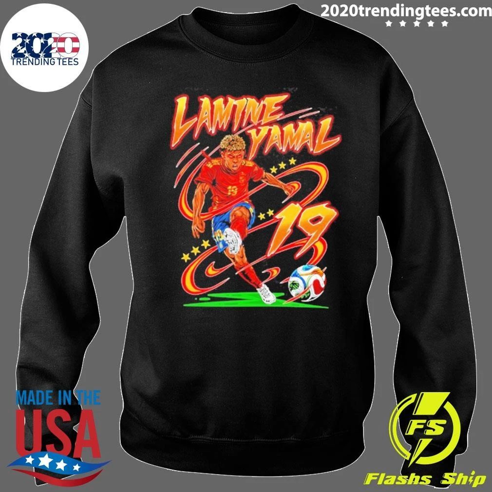 Lamine Yamal 19 Spain National Football Team Shirt