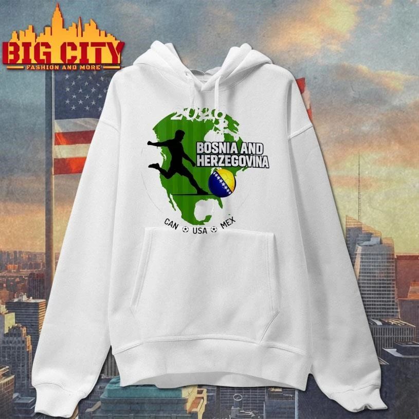Bosnia and Herzegovina Football CAN USA MEX World Cup 2026 Graphic Shirt