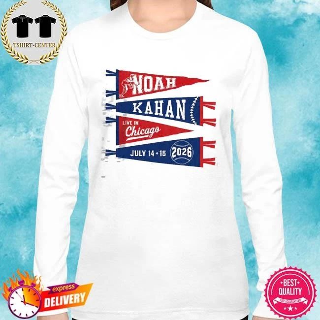 Noah Kahan Live In Chicago 2026 Specific Merch Tee At Wrigley Field On July 14 15 2026 Baseball T-Shirt