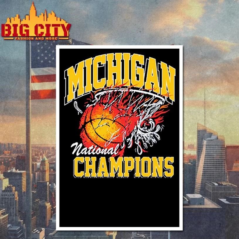 MI National Champions Flame BasketballS hirt