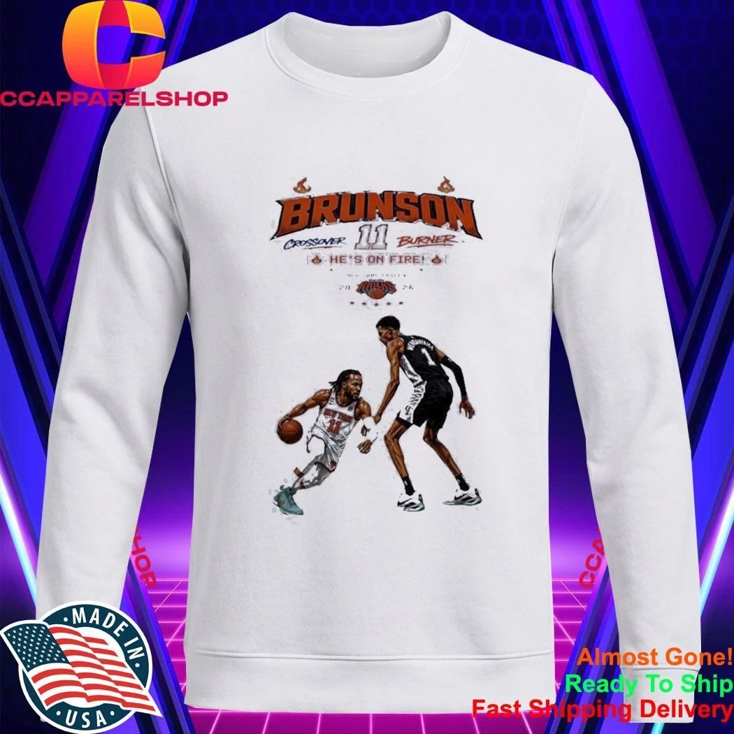 Big Body Brunson Crossover Burner NY Knicks 2026 NBA Champions Shirt