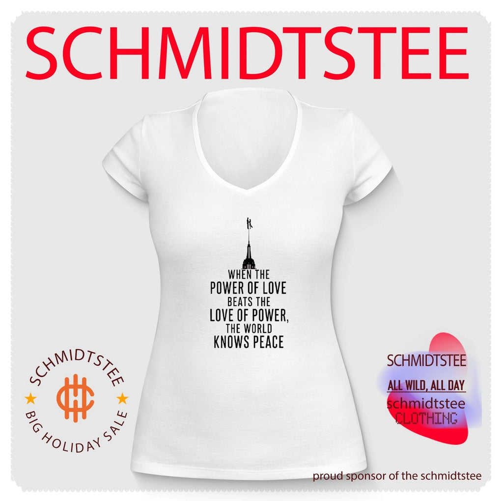 When The Power Of Love Beats The Love Of Power The NYC Skyline Shirt