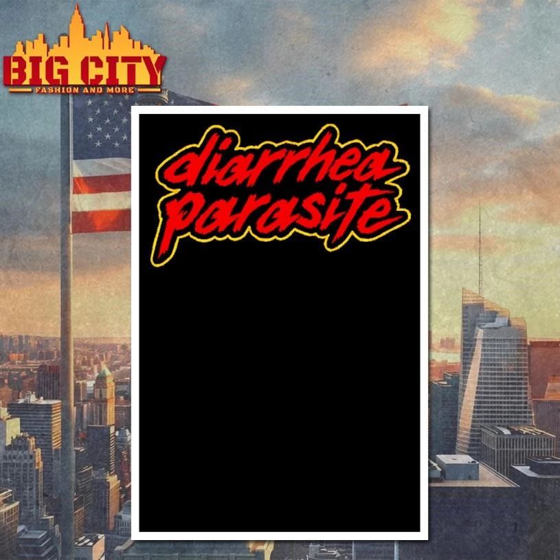 Diarrhea Parasite heavy metal grindcore logo shirt