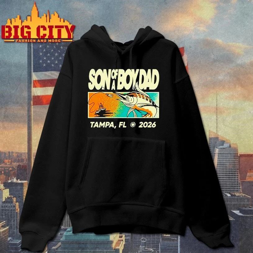 Son of a boy dad fish pocket tampa FL 2026 shirt