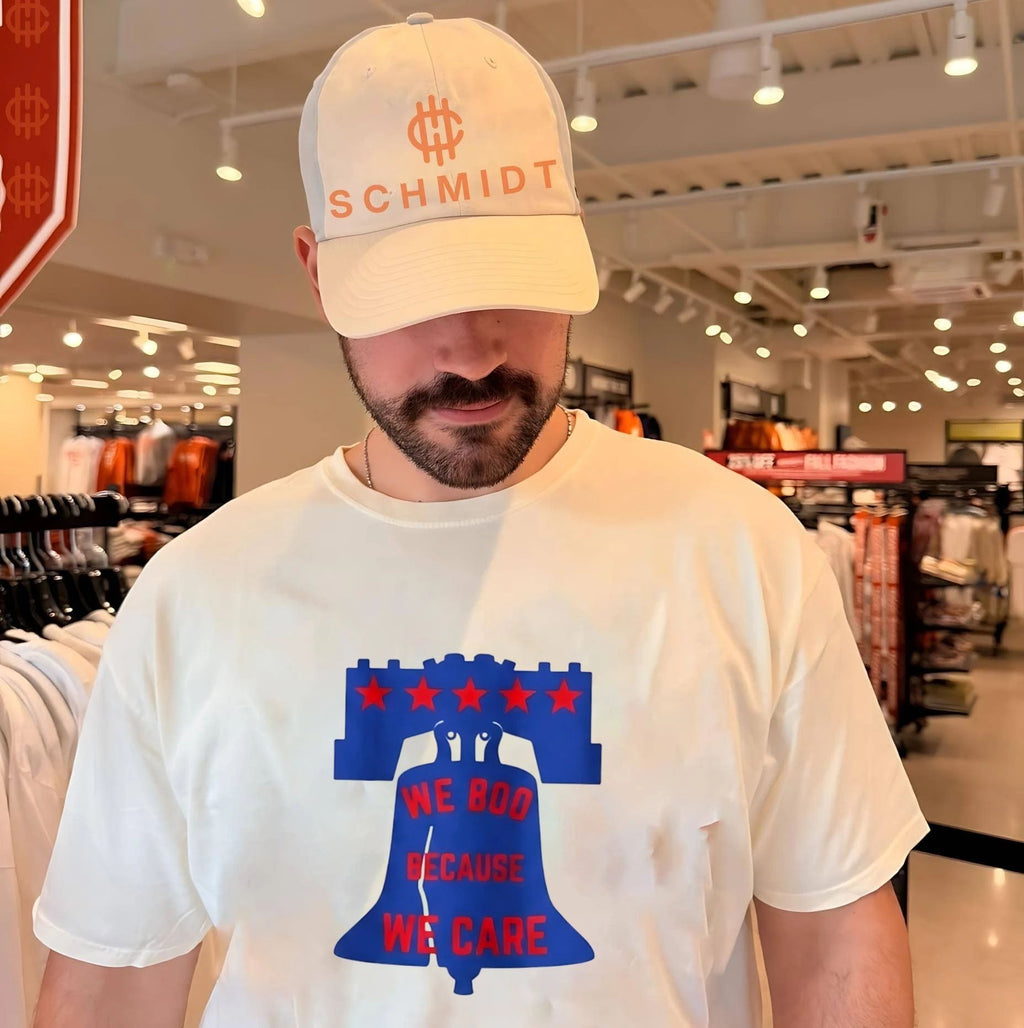 We boo because we care Philadelphia Phillies shirt