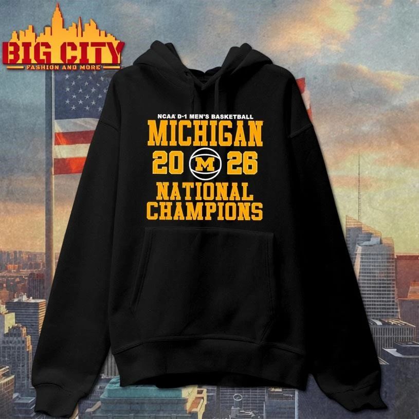 Michigan Men’s Basketball 2025-2026 National Champions Shirt