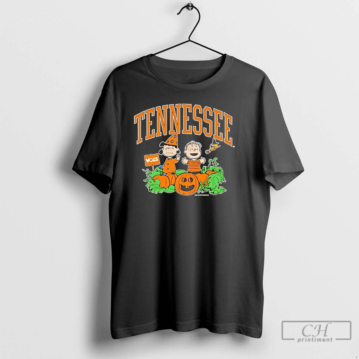 Classic Peanuts Characters X Tennessee Great Pumpkin T Shirts