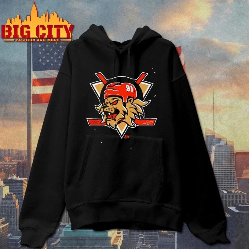 Leo Carlsson 91 Anaheim Ducks Center Lion signature shirt