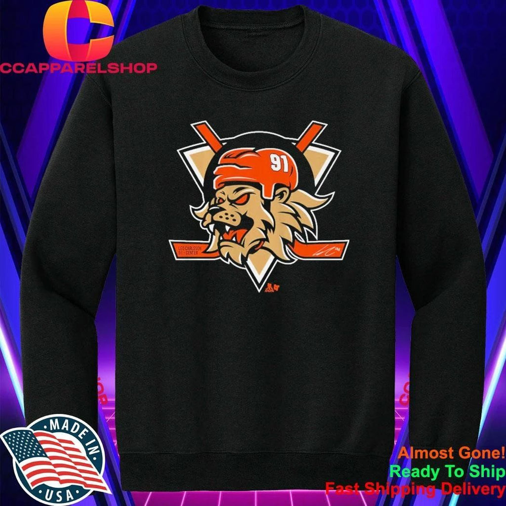 Leo Carlsson 91 Center Lion Signature Shirt