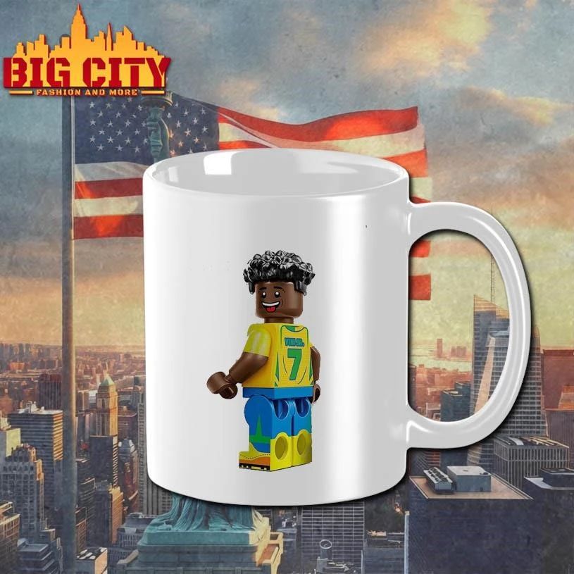 Vinicius Junior x LEGO Legends Wolrd Cup 2026 Collection Minifigure Graphic Shirt